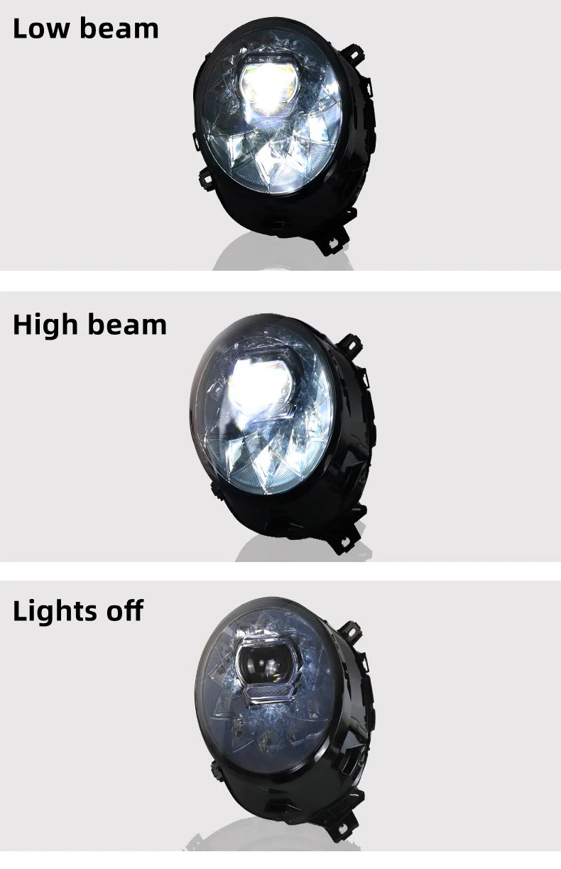 Für Mini F55 F56 20 14-20 21 Bifokal-Objektivdampfer Lenkungstag Laufen Drehsignalscheiben-Lampen Montage