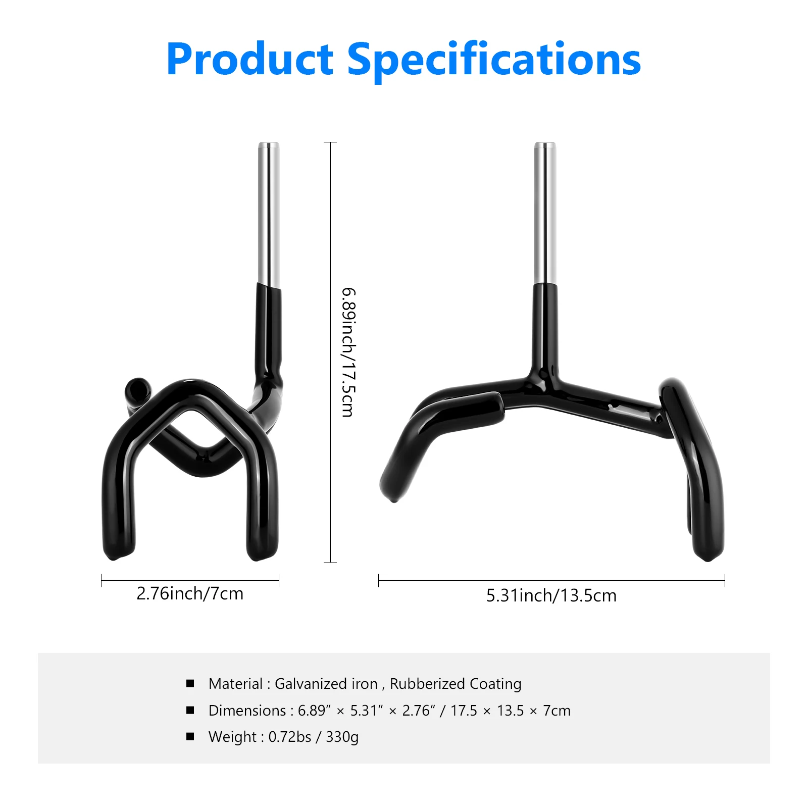 Stand Neewer Microphone Boompole Support Holder Cradle Mount Stand Black Metal Soft Rubber Coating Fits CStands Mic Stands