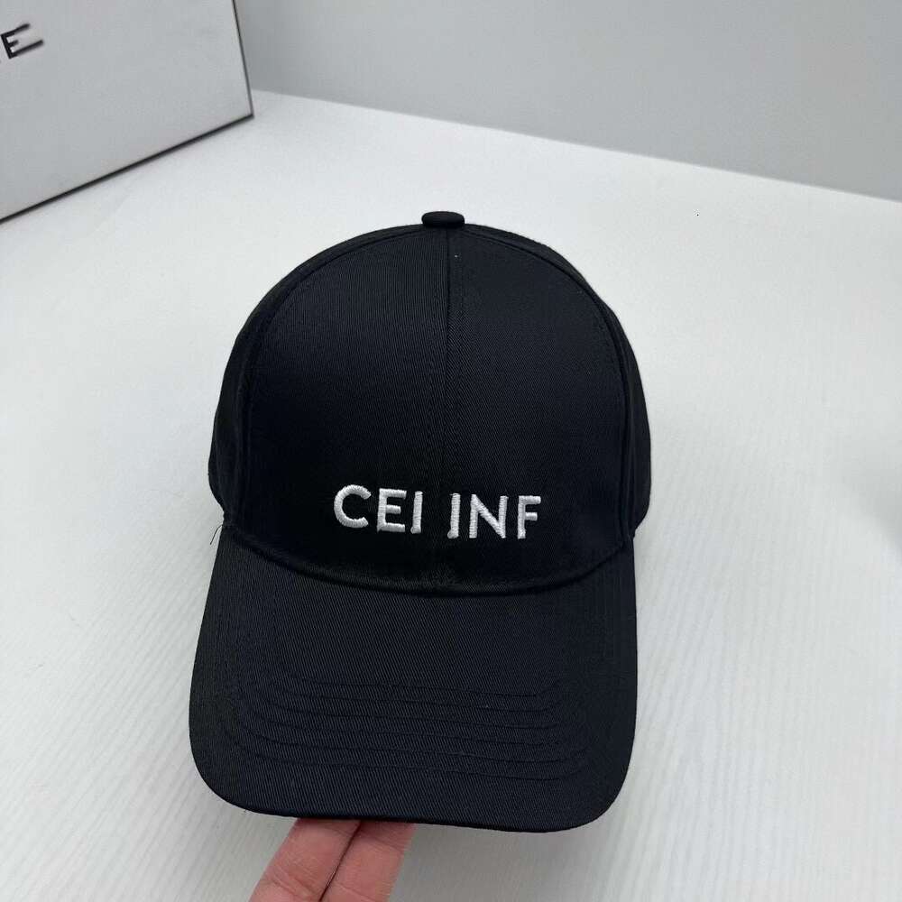 CE Home Correct Version Letter Triumphal Arch Large Label Duck Tongue Hat High End Fashion Trend Item Versatile Hat for Men and Women