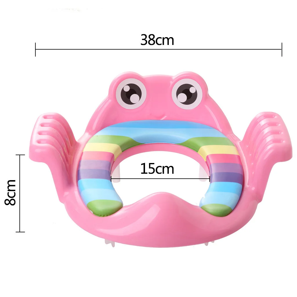 Covers New Children's Toilet Seat Baby Kids Potty Toilet Trainer Boys And Girls Auxiliary Toilet Cartoon Cute Toilet Seat Wholesale