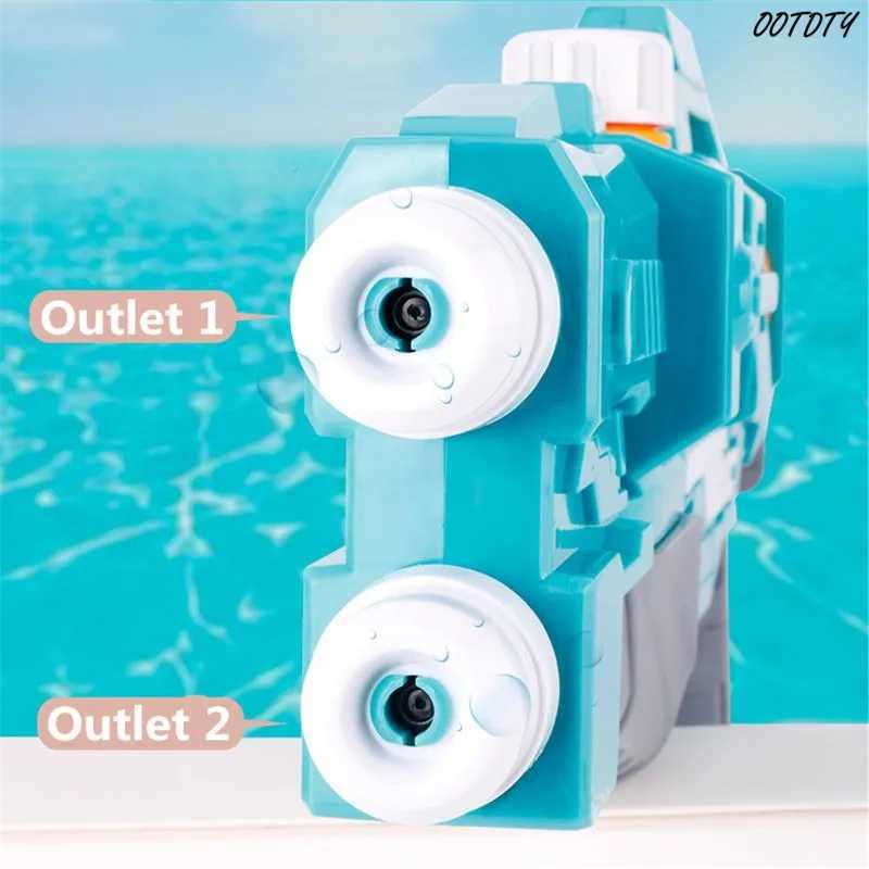 Gun Toys 50cm Space Water Guns Toys Kids Squirt Guns For Child Summer Beach Games Swimming Pool Classic Outdoor Beach Blaster Guns Portab 240408