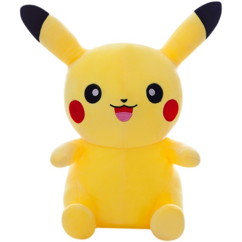 Factory wholesale price 10 styles 25cm Bikachu plush toys animation film and television peripheral dolls children's gifts