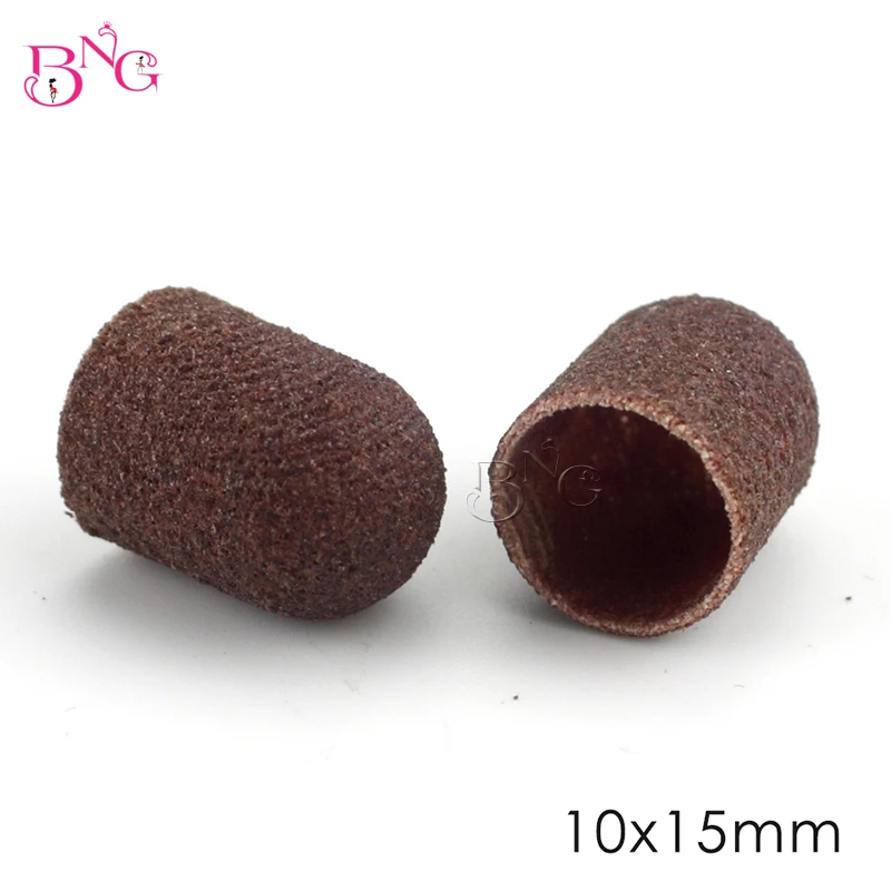 Dresses 10*15mm Sanding Block Sleeves Without Grip Pedicure Tools Electric Nail Drill Polishing Accessories