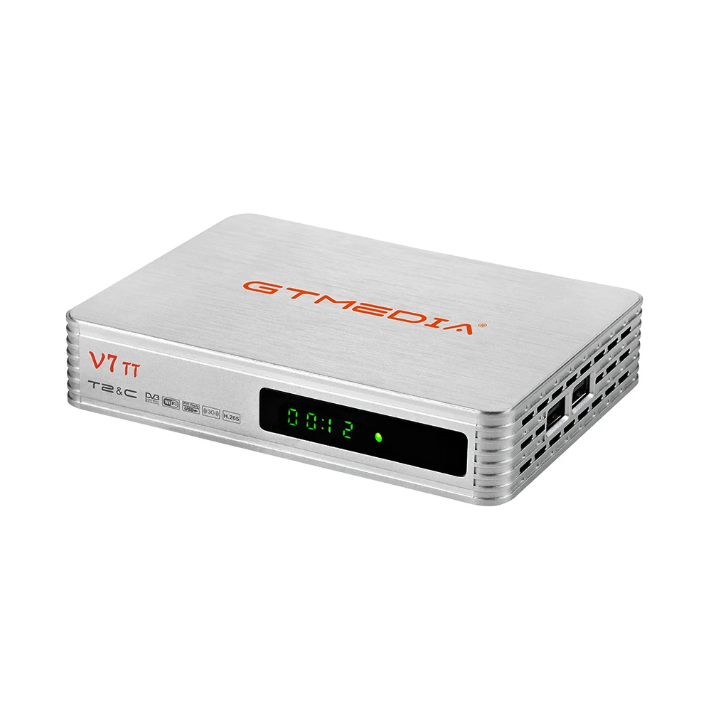 Box Gtmedia V7 TT DVBT/T2/CABLE/J.83B ТВ -приемник 1080p Full HD Digital TV Decoder для Multi PLP USB