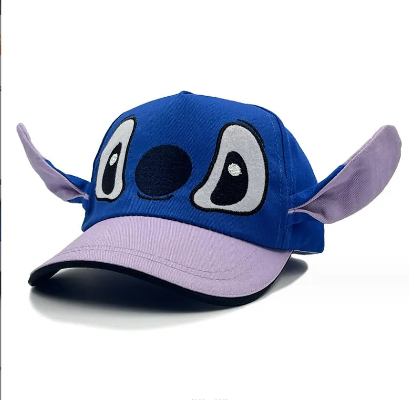 Fashion Kawaii Cartoon Boy Girl Fisherman Hat Cap With Stereo Ear Visor Kids Accessories Multi Choice