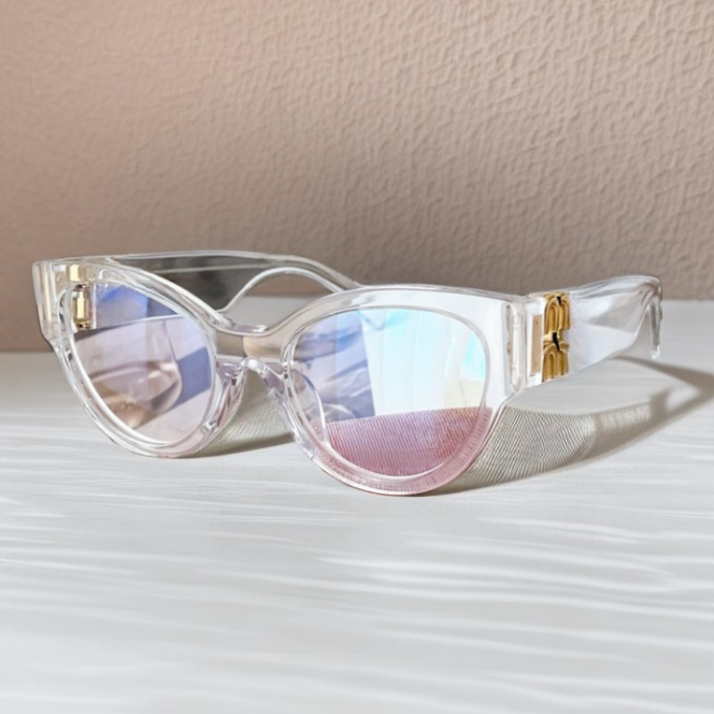A095 Cateye النظارات الشمسية الشهيرة للنساء رجال أسيتات مصمم الموضة المواهب