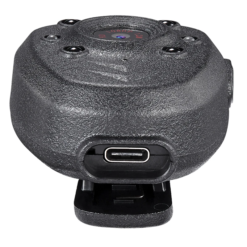 アクセサリーHD 1080p警察ボディラペル摩耗ビデオカメラDVR IRナイト可視LEDライトカム4時間レコードデジタルミニDVレコーダー音声16G
