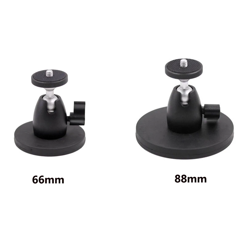 Cámaras Soporte de motocicleta magnética para la cámara de acción GoPro Magnet CUPA DE SUCCIÓN STIPTO BASE BASE PARA PARA GO PRO 10 9 8 Accesorios