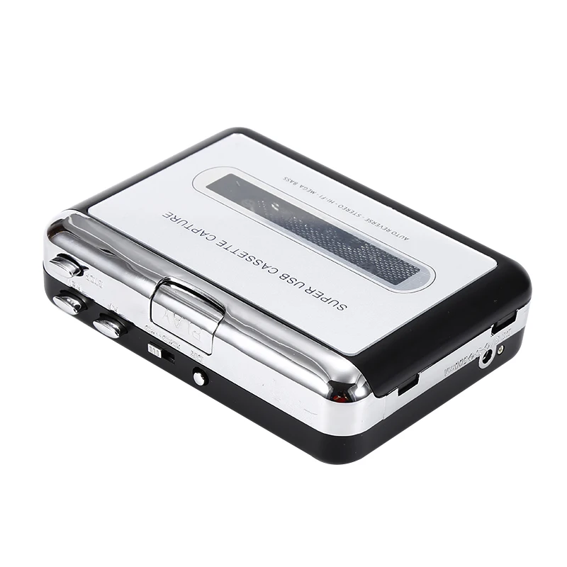 Spelare Ny kassettspelare USB Walkman Cassette Tape Music Audio till MP3 Converter Player Spara MP3 -fil till USB Flash/USB -enhet