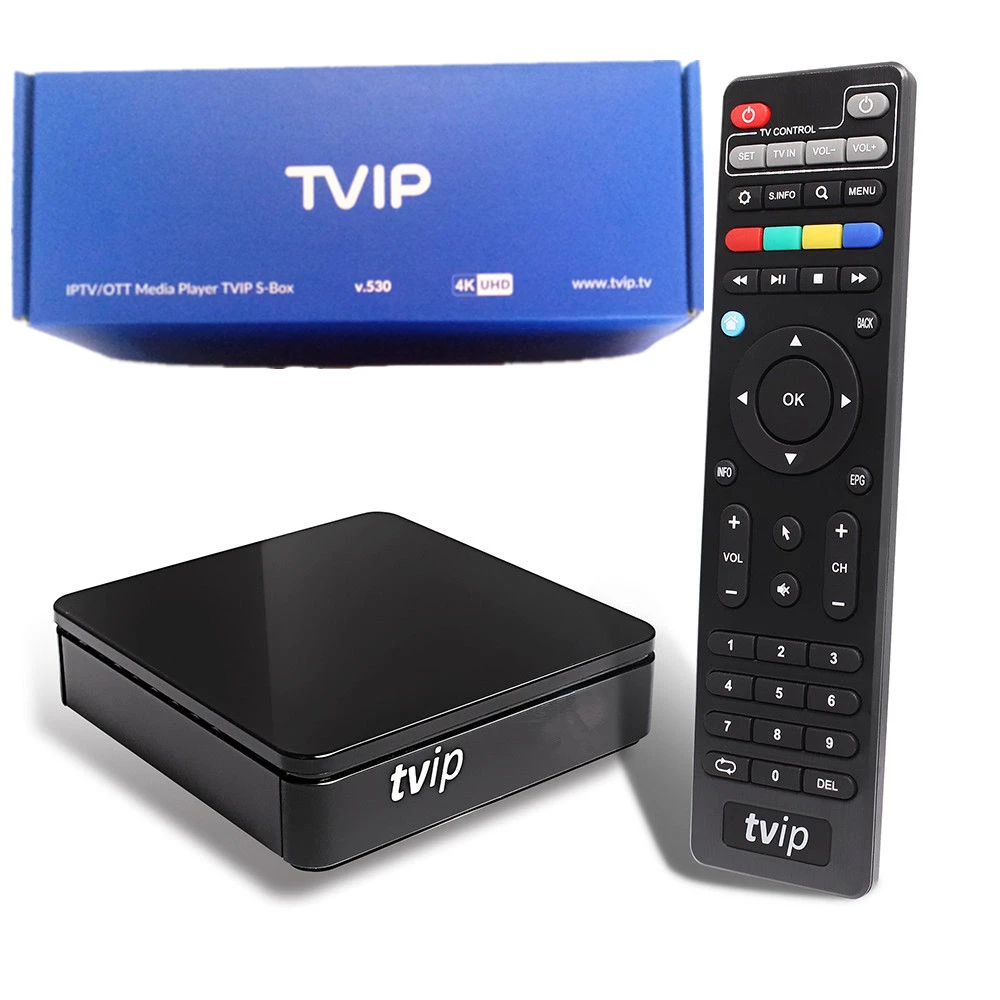 Box TVIP 530 HD Linux TV Box 1G 8G Android Amlogic S905W USB WiFi TV Box TVIP SBOX V.530 YouTube 4K HD IP TV Box