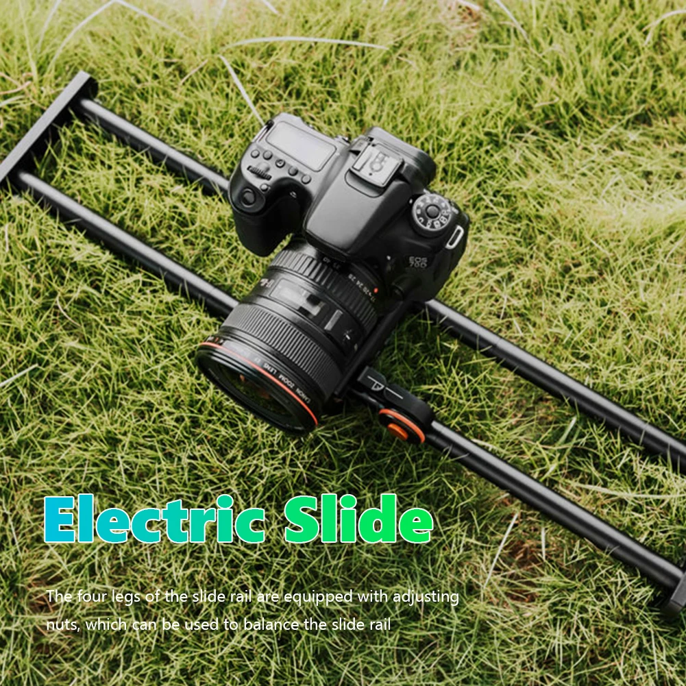 Cameras Electric Track Rail Camera Slider Video Recording Video Track Sliding Rail Camera for YELANGU L60E SLR Camera