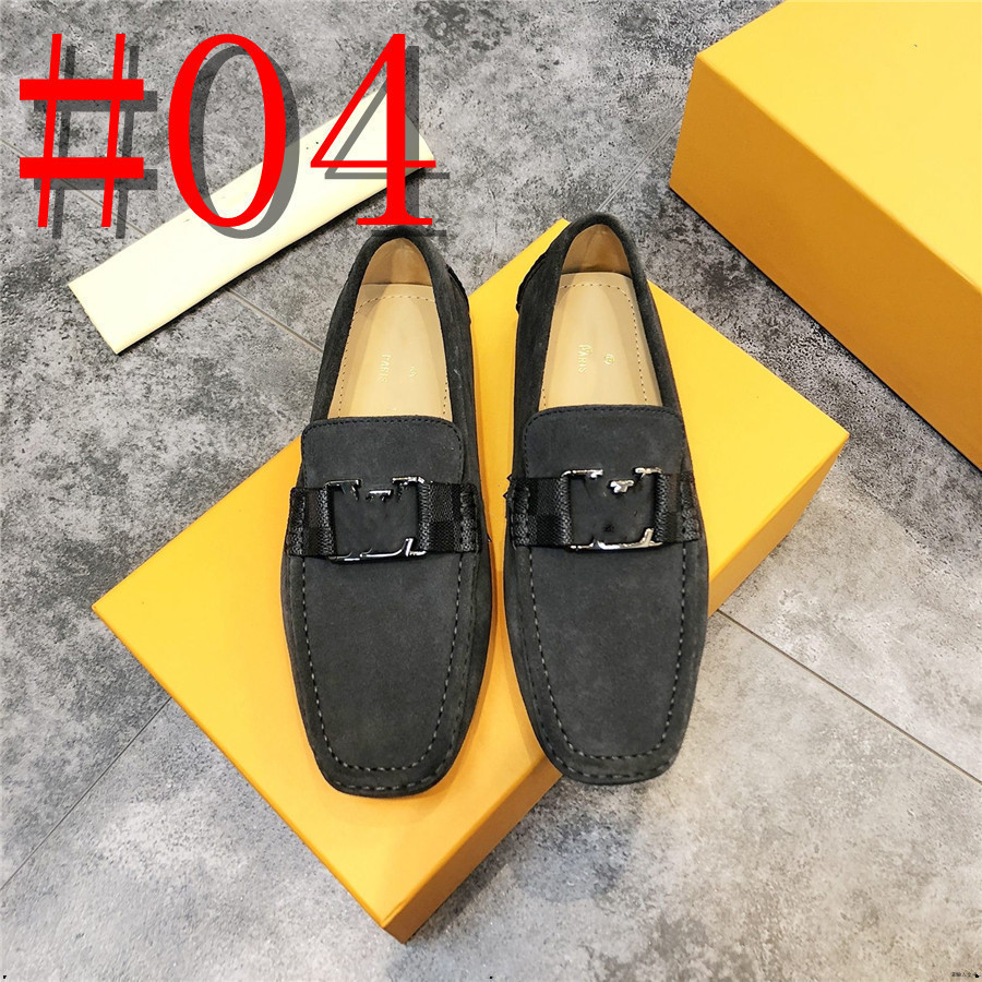 40Model Men's Designer Loafers Slip On Driving Shoes Casual Handmade Moccasins Shoes Luxury Leather luxurious Man Flats Lofer Mocassin Home Comfy Footwear Size 38-46