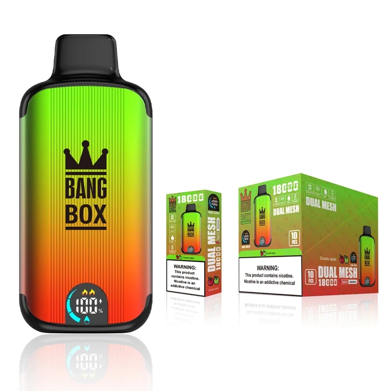 Original Bang Box 18000 VAPE usa e getta 9000 sbuffi in modalità plus e Bang roket 18000 sbuffi in modalità normale 28 ml cartucce preimpegnate pod 650 mAh vaper 18000