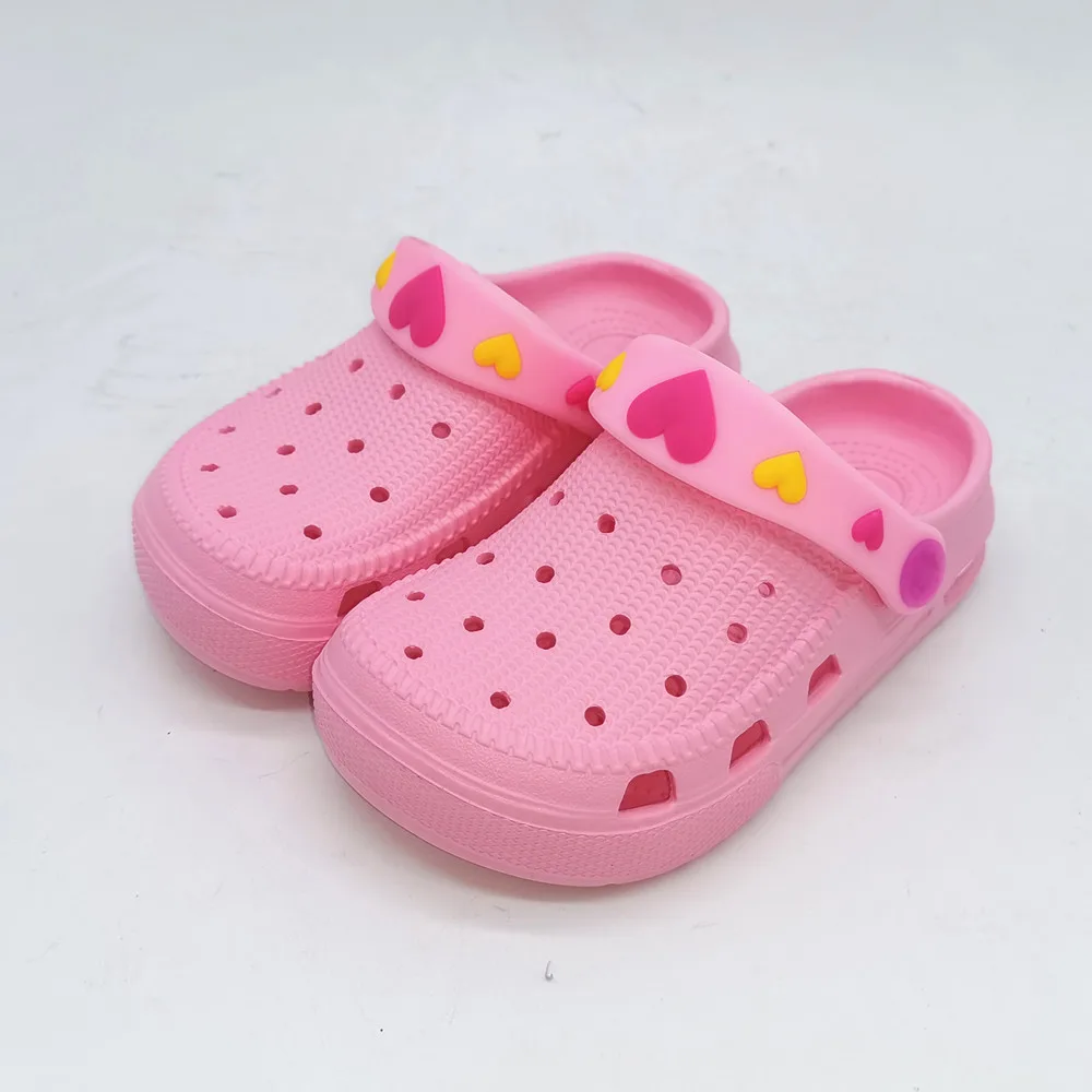 Sneakers NOUVELLES meilleures filles enfants Chidren Summer Air Cushion Coussin Crock Slippers Clogs Flip Flops Sandals Chaussures Eur28 29 30 31 32 33 34 35