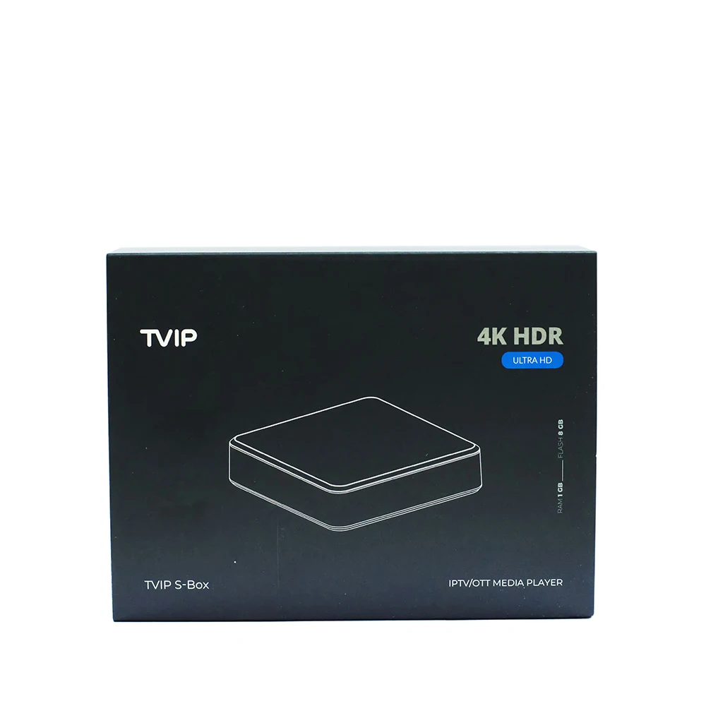 Box Hot Nordic one box TVIP605 Android+Linux dual system streaming media player smart ip tv box OTT SBox 5G Dual WiFi 4K TV box