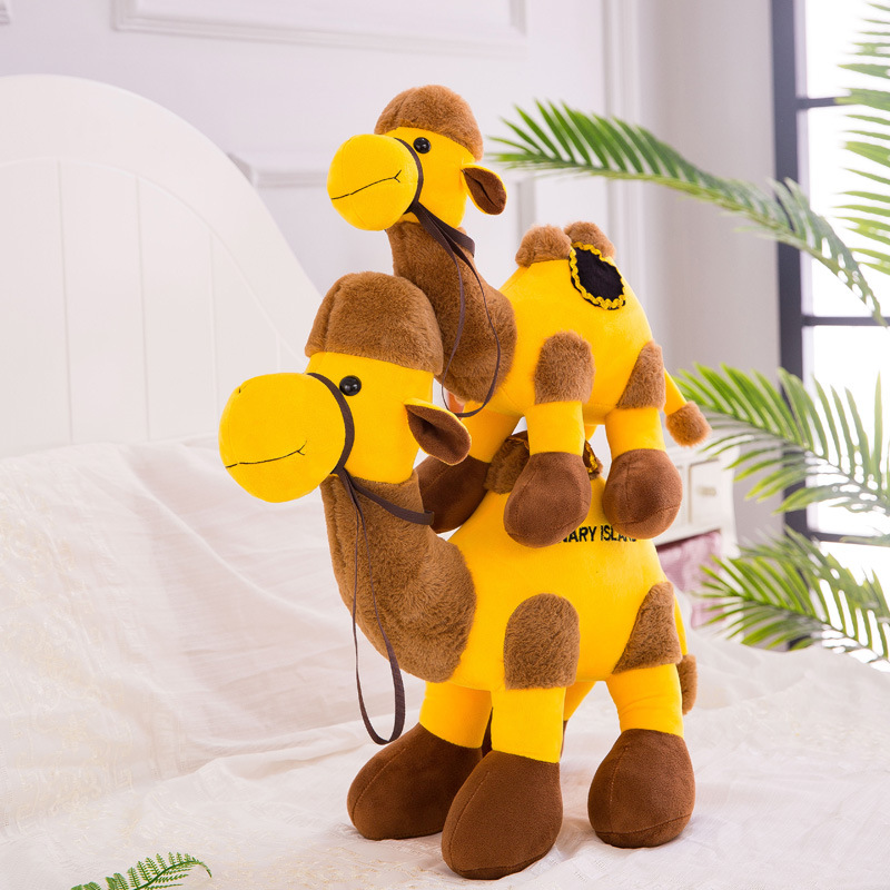 Pustynia pluszowa zabawka śliczna symulacja mała wielbłąd kreatywna camel lalka lalka lalka dziecięca