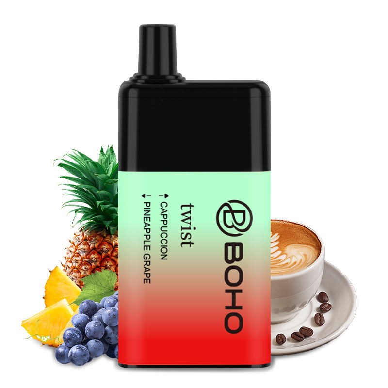 Boho 7000 puf 7k puf tek kullanımlık vape orijinal 7k puf Vaper Mesh Bobin Şarj edilebilir E Sigara 0% 2% 3% 5% Tek kullanımlık elektronik sigara 10 renk