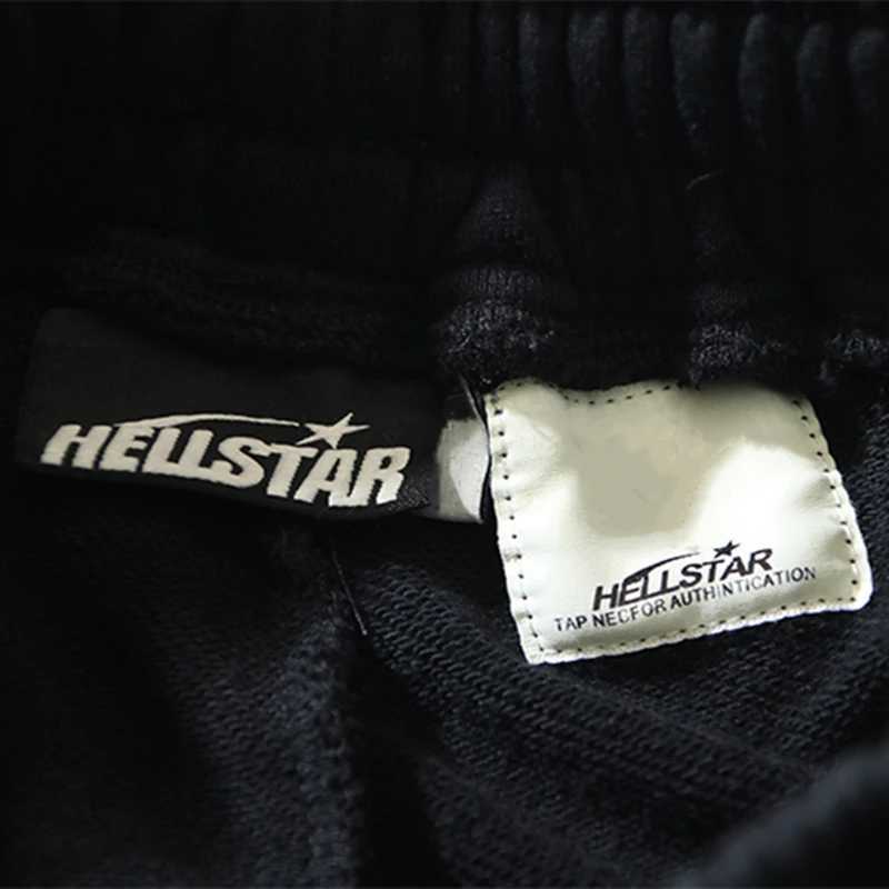 Men's Shorts Summer style Hellstar Y2K couple cotton shorts casual black loose sports pants oversized J240409