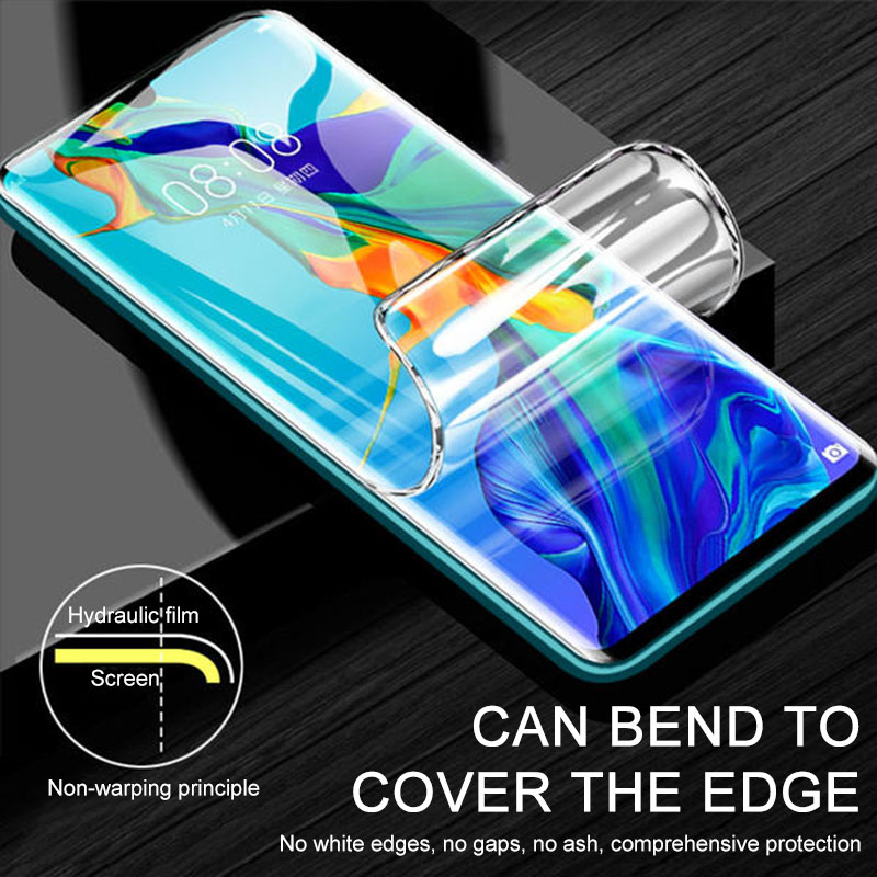 Hydrogel Film för Huawei Honor 8 9 Lite V9 Play View 10 V10 Screen Protector Honor 7X 7A 7C 7S Protective Hydrogel Film