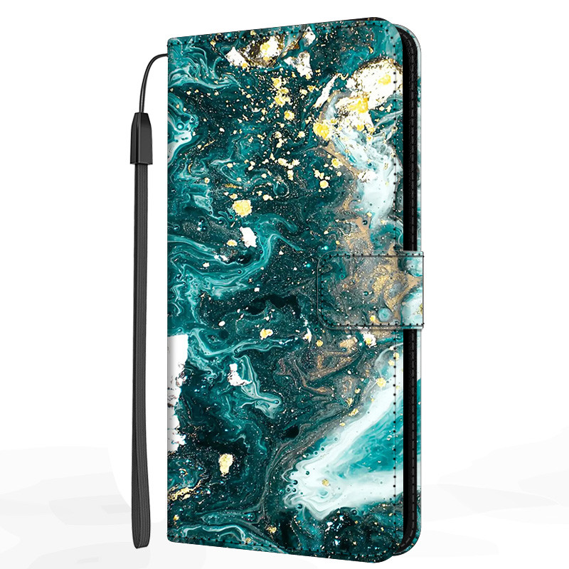 Marble skórzana obudowa dla Samsung Galaxy J2 J3 J4 J5 J6 J7 Pro Plus Prime 2015 2016 2017 Flip Cover Stand Stand Portfel Book Fundda Case