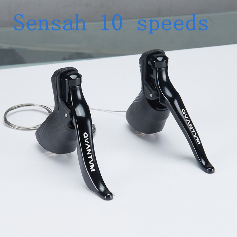 Sensah Road Bike Shifters Groupset 2x7 2x8 2x9 2x10 2x11 Speed Bicycle Trigger Leva freno anteriore e deragliatore posteriore shimano