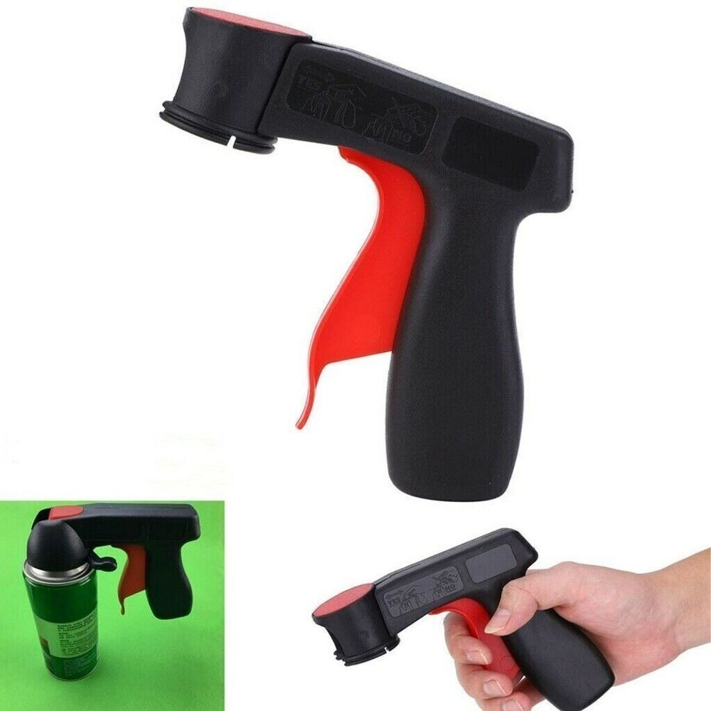 Trigger Handle Spray Paint Handle Portable Manual Spray Polishing Spray Can Gun Plastic Automatic Spray Gun Handle Paint Bottle