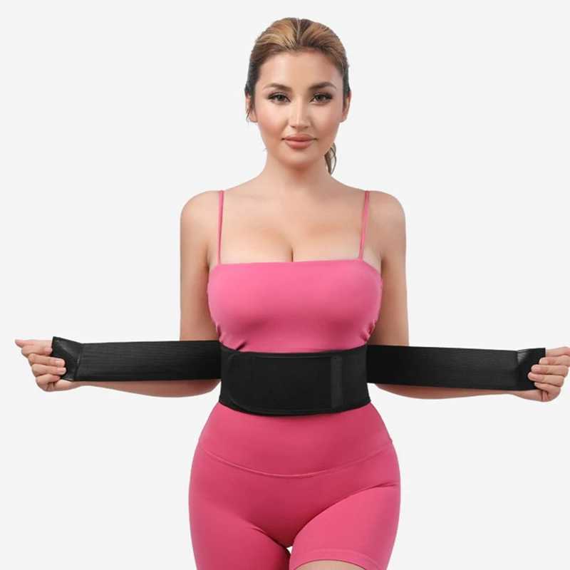 Cinto de emagrecimento plus size corpora agitador de ginástica instrutor de cintura de ginástica barra ajustável barriga slim espartilho sweat bodybuilding strap yoga barriga shapewear 240409