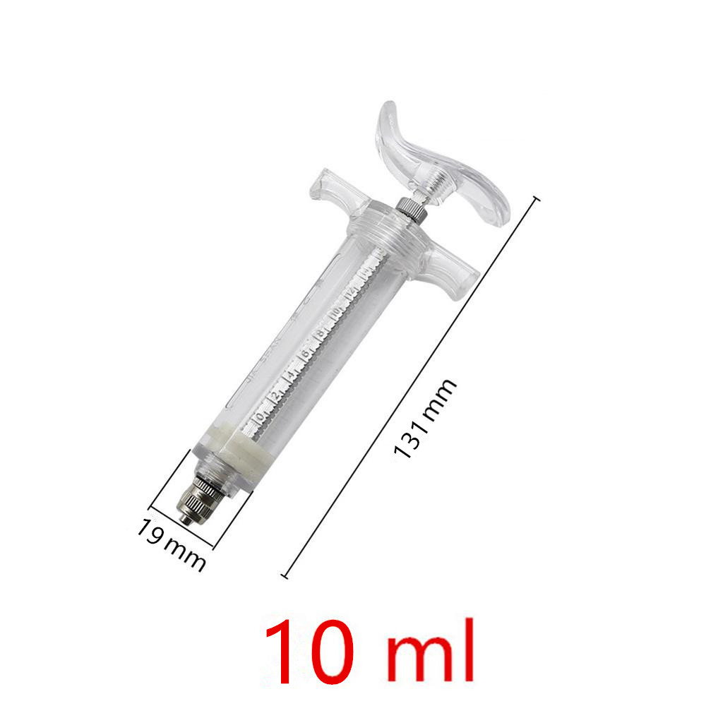 1 zestaw 10 ml/20 ml/50 ml Zestaw strzykawki z 6 szt. Zakrzywione rurki do gavage