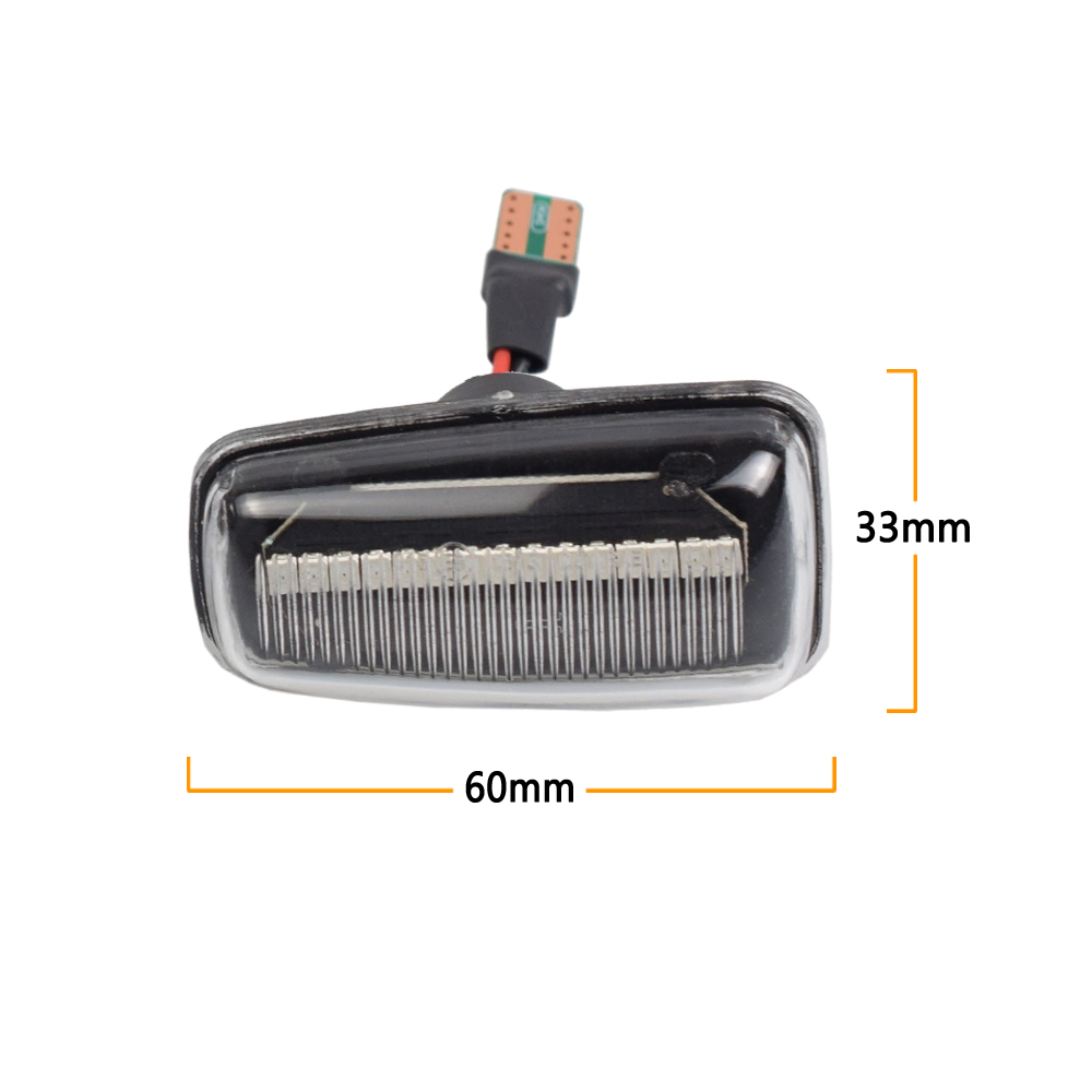 Dynamic LED Side Marker Light Signal Blinker for Citroen Berlingo Jumpy Saxo Xantia Xm ZX Peugeot 106 36 406 806 EXPERT PARTNER