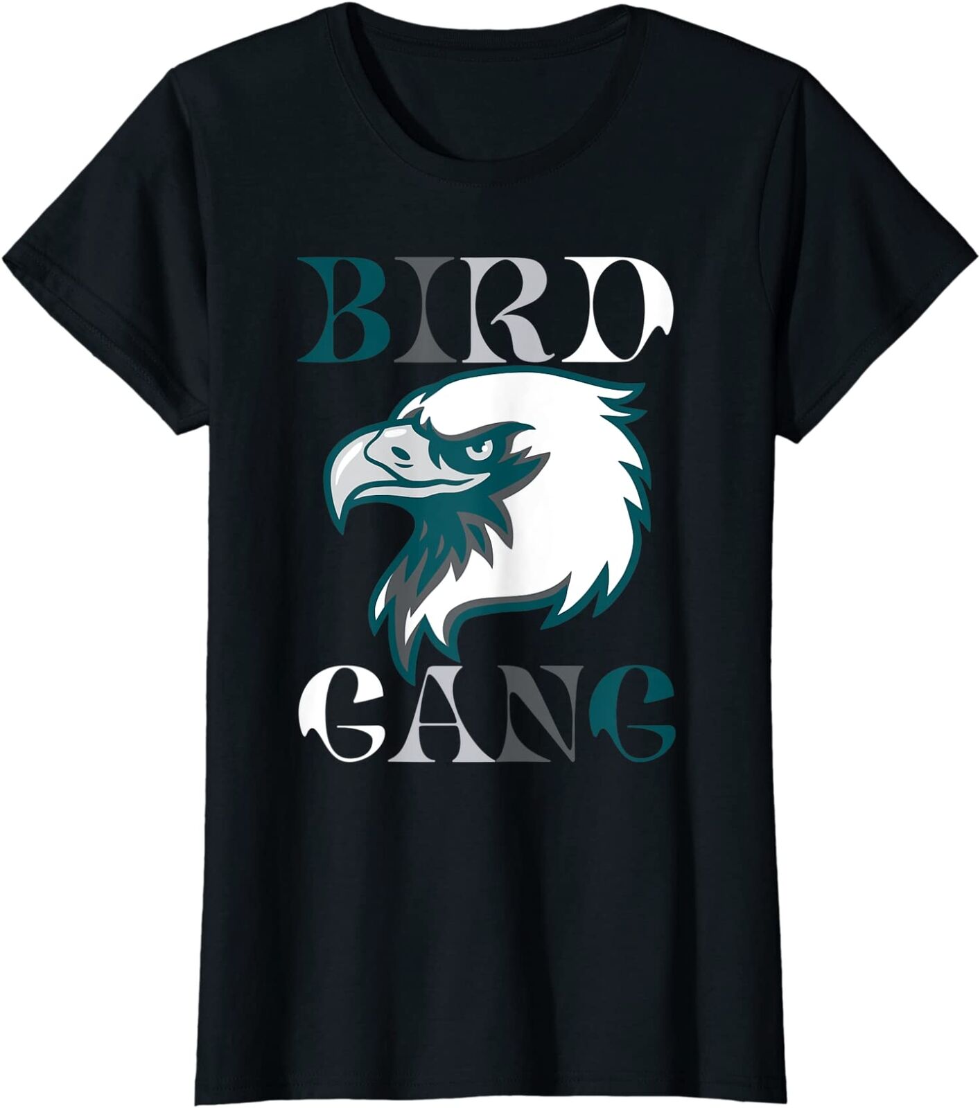 Eagle Bird Gang Funny Philadelphia Fans de football T-shirt Ladies 'Crewneck