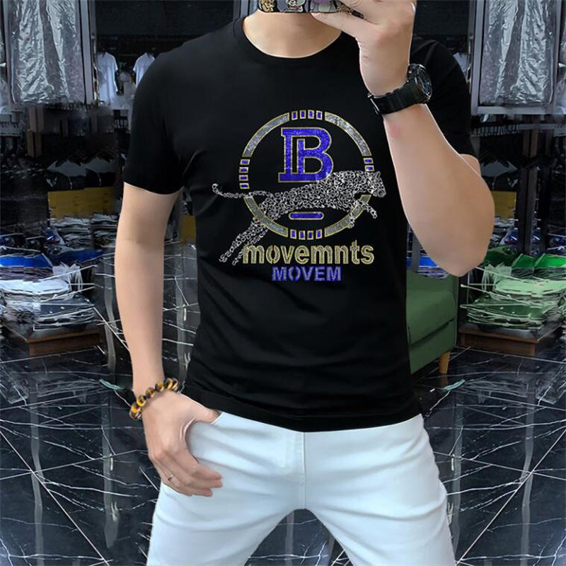 Hotsales 2024 New Style Designer Men's T-shirt للجنسين للسيدات الأزياء القطن الفضفاضة الأكمام القصيرة الحفر الساخنة تي شيرت شارع الهيب هوب يرتدي تي شيرت حجم M-4XL