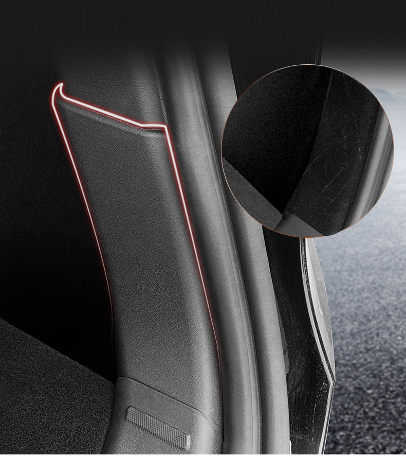 Fo Tesla Model Y/3 задний багажник боковой ковровой крышка стекает грязные гадкие охранники