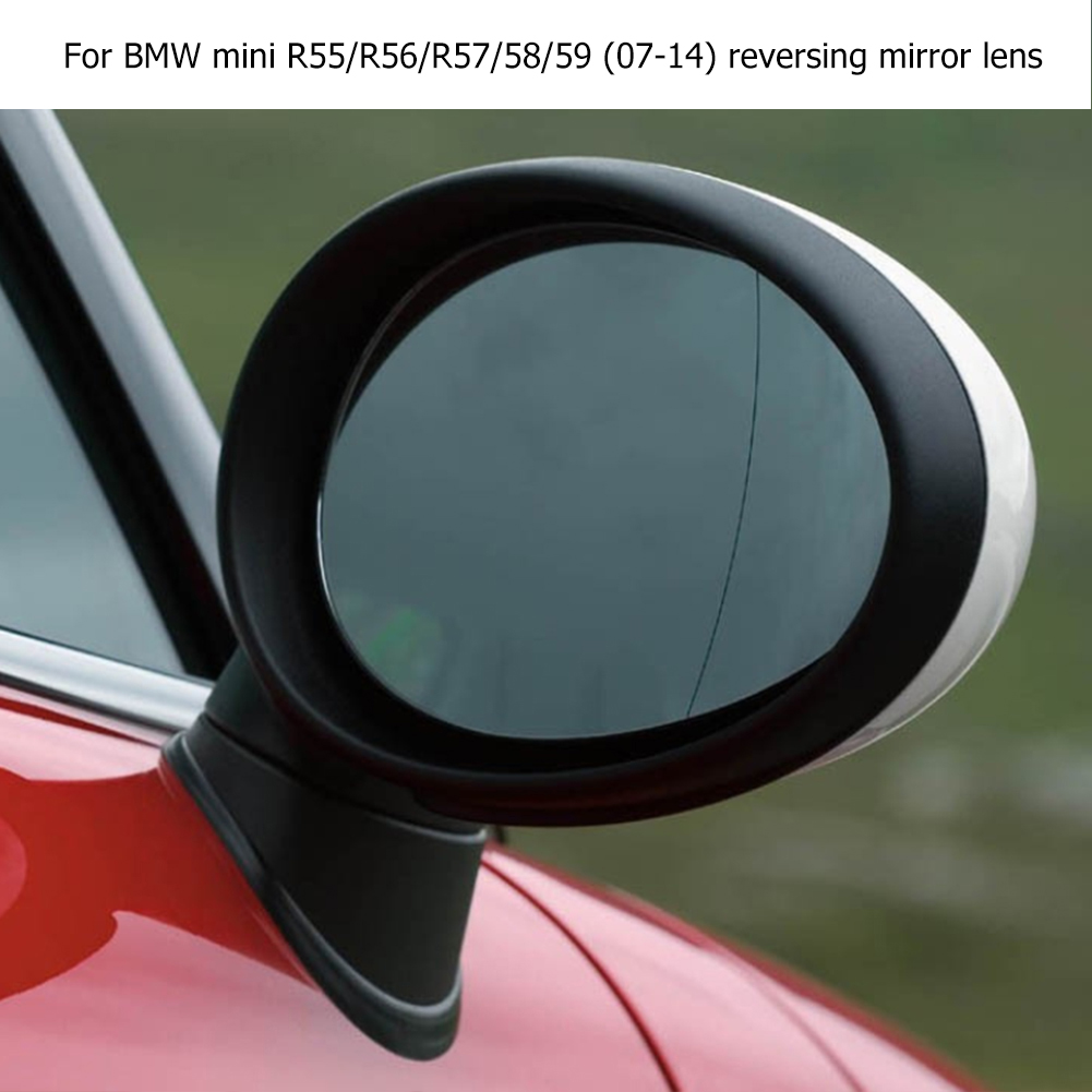 Car wing heated side mirror glass for MK2 Mini R55 S / JCW / Clubman 2008-2014 R56 One / S / JCW / Hatchback 2007-2013 Accessory