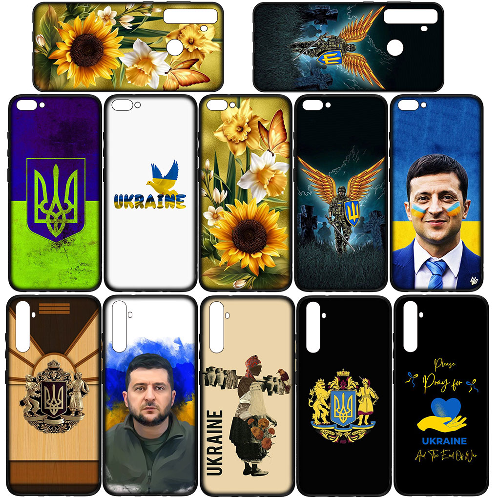 Gelbe blaue Ukraine Fahne Weiche Abdeckung für Huawei Nova 3i 3 5t 2i 2 4e Mate 10 20 P20 P30 Pro P10 Lite Case Telefon Hülle