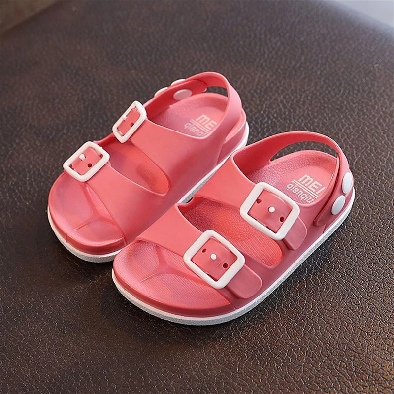 Sneakers rubberen sandalen kinderen zomer ademende wandelschoenen antiskid open teen strand sandalen kinderen jongen meisje water sport slippers