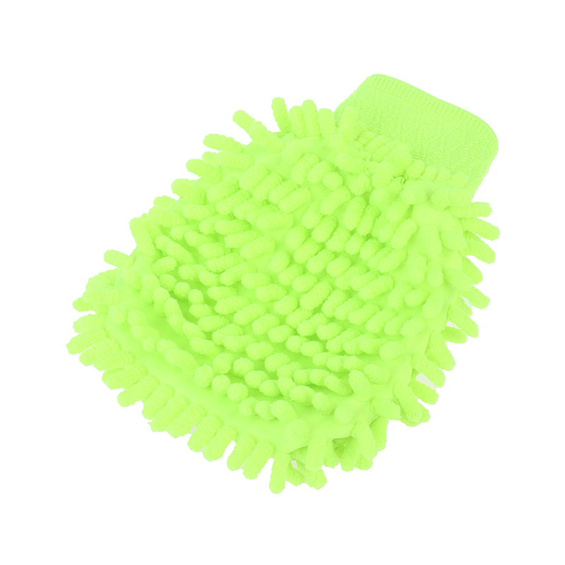 Ultrafijne vezel Chenille MicroFiber Car Wash Glove Mitt Soft Mesh voor Car Washing