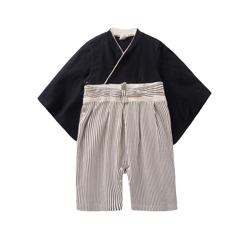 Vêtements de vêtements automne new kimono nouveau-né bébé filles style japonais kiches exerbes pyjamas robes peignoir uniforme bébé vêtements a591