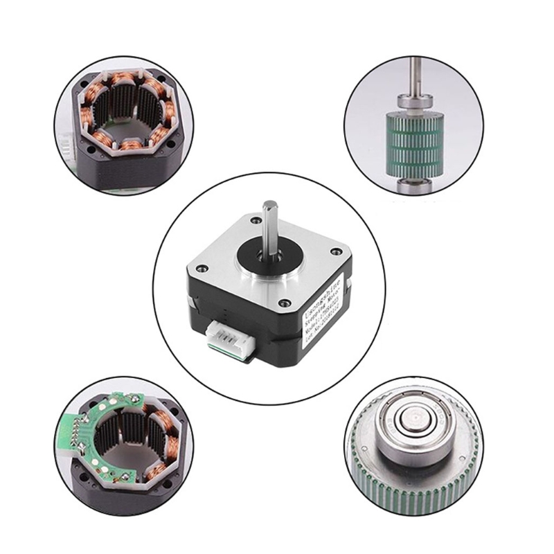 Nema 17 Stepper Motor 4-lead 42mm 13Ncm18.4oz.in 1A 1m Cable 17HS4023 Nema17 Step Motor for DIY 3D Printer CNC XYZ