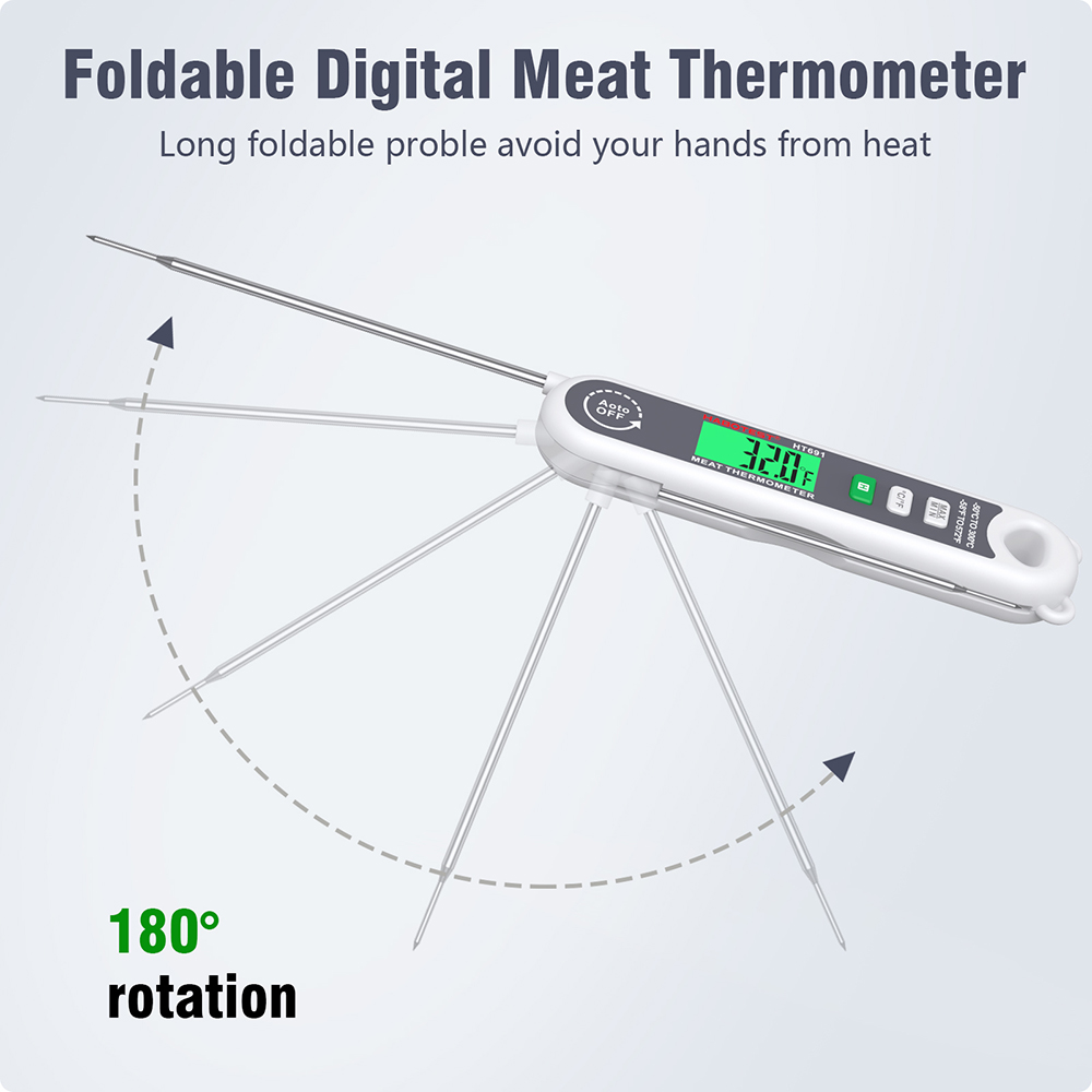 Termometro LCD di carne digitale istantanea più istantanea cottura alimentare cucinare e griglie all'aperto e barbecue