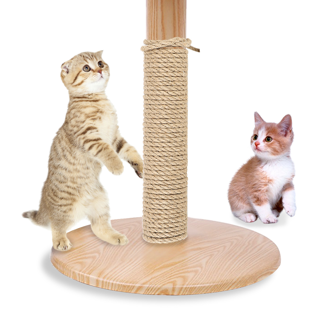 Natural Sisal Rope Twine Desk Legs Binding Rope For Cat Sharpen Claw Replacement Rope DIY Scratching Post Toy Cat Climbing Frame