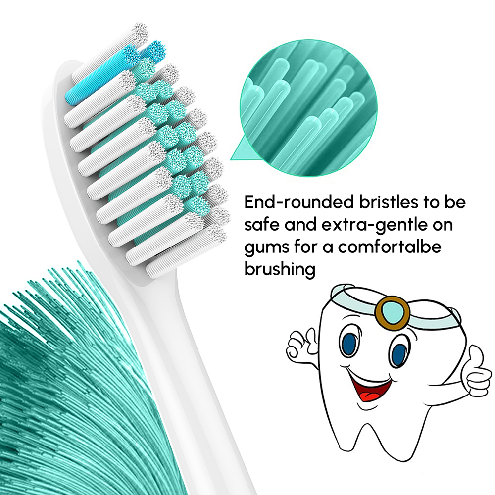 Замена головок зубных щетков, совместимая с Philips Sonicare Electric Toothbrush Professional Brush Heads Refill 4100 5100 6100
