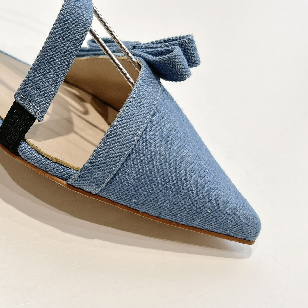Модельер-дизайнер с помощью сандалий высококачественных женских синих луков, украшенных заостренными, регулируемыми пряжками, прикрепленными к шерстяным ремешкам, woniu G037 размеры 35-40