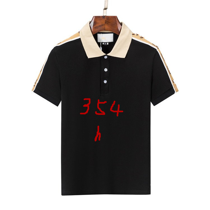 24SS Men T-shirt Polo Designers Letter G Fashion Shirts Femme Femme à manches courtes T-T-Black Blanc Summer Summer Sells Mens TrackSuit Tshirt Tops Casual Tops G354