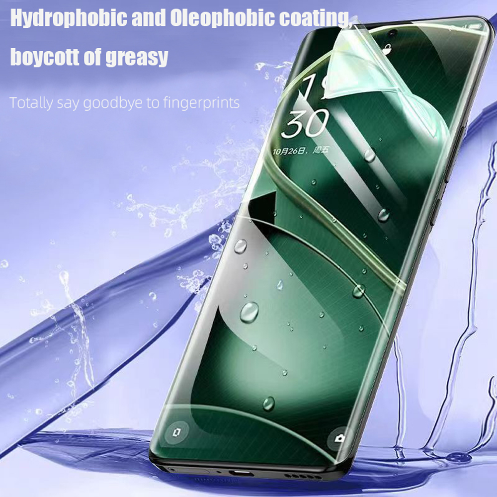 Film hydrogel à couverture complète pour OPPO Find X X2 x3 NEO X5 Lite X6 Pro Screen Protector HD Film de protection non en verre Smartphone