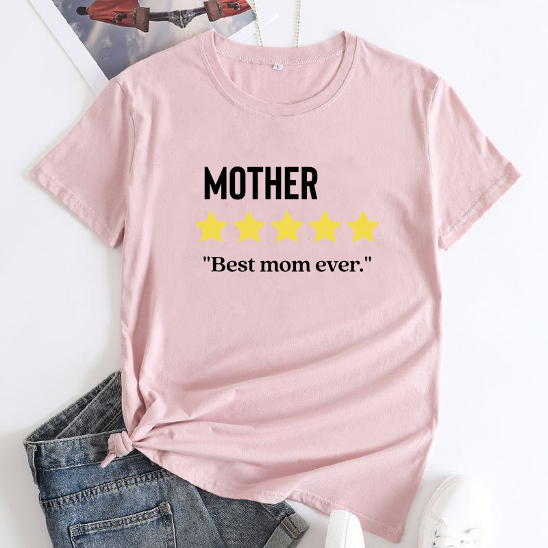 Mère meilleure maman T-shirt T-shirt drôle de chemise cadeau de la fête des mères