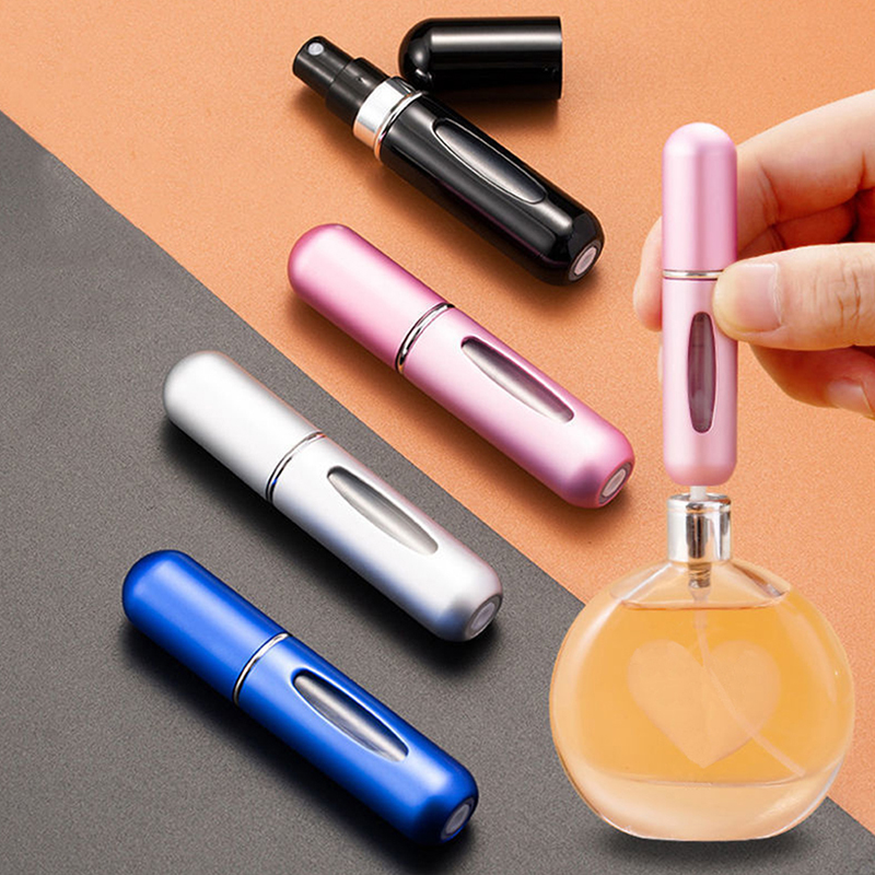 5 ml parfum bijvulling fles draagbare mini-onderbottel spray jar geur pomp lege cosmetische containers verstuiver voor reisgereedschap