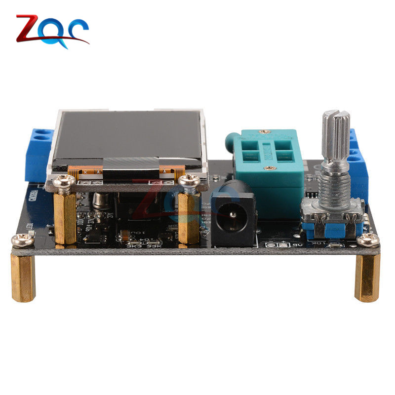 LCD GM328A Transistor Diode Kapacitansmotståndstestare ESR -frekvensmätare PWM Square Wave Signal Generator SMT NPN PNP -mätare