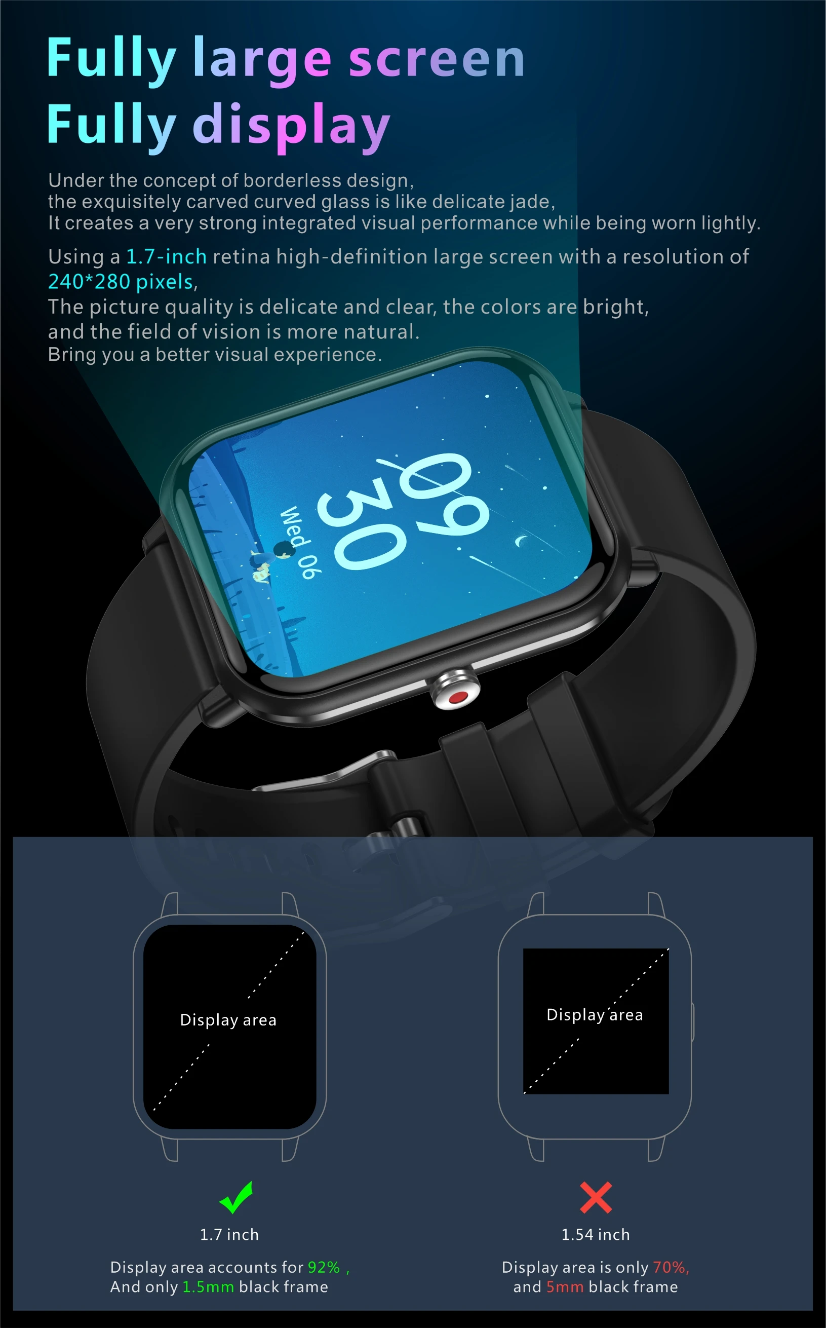 Bracelets pour Xiaomi Redmi K50 Note 11 Pro Note 9 10 Smart Watch Men 5ATM Femmes imperméables Smartwatch 24 Modes de sport Fitness Tempérade