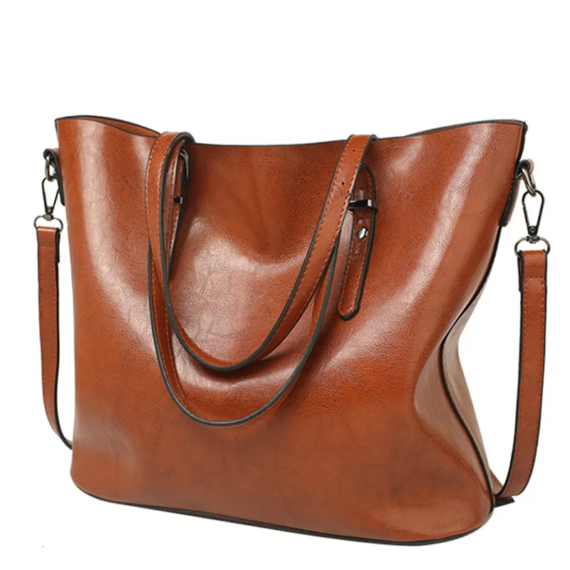 HBP Women Handbags Purses Leather Shoulder Bags Large Capacity Totes Bag Casual High Quality Handbag Purse winered