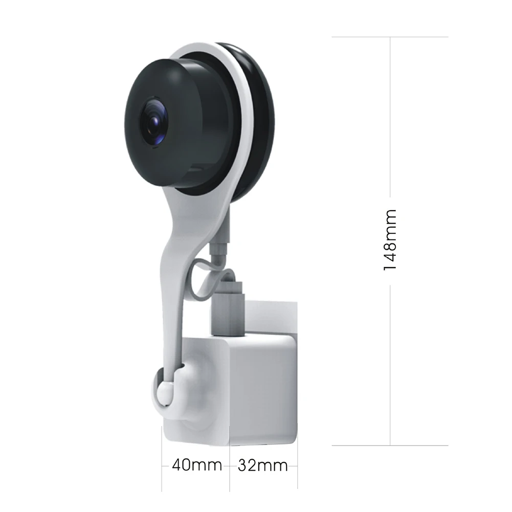 Cameras 360 °Adjustable Ball Joint Wall AC Outlet Mount Holder for Nest Indoor Camera ABS torre de tomada camera tomada US Plug 110V